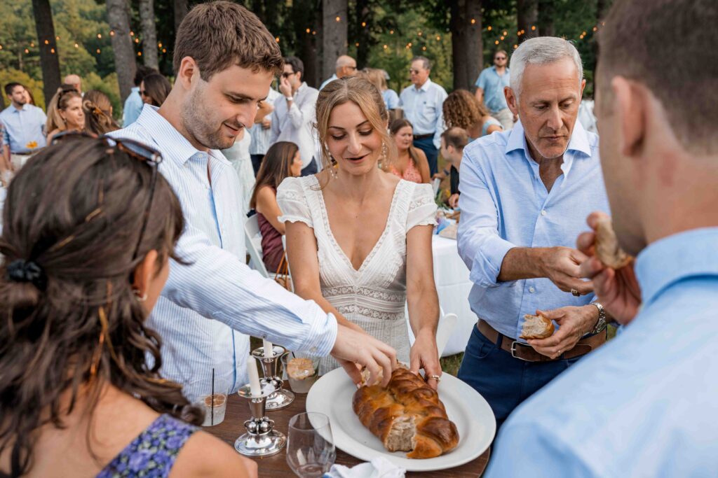 A wedding pre-party at The Preserve at Chocorua in Tamworth, New Hampshire