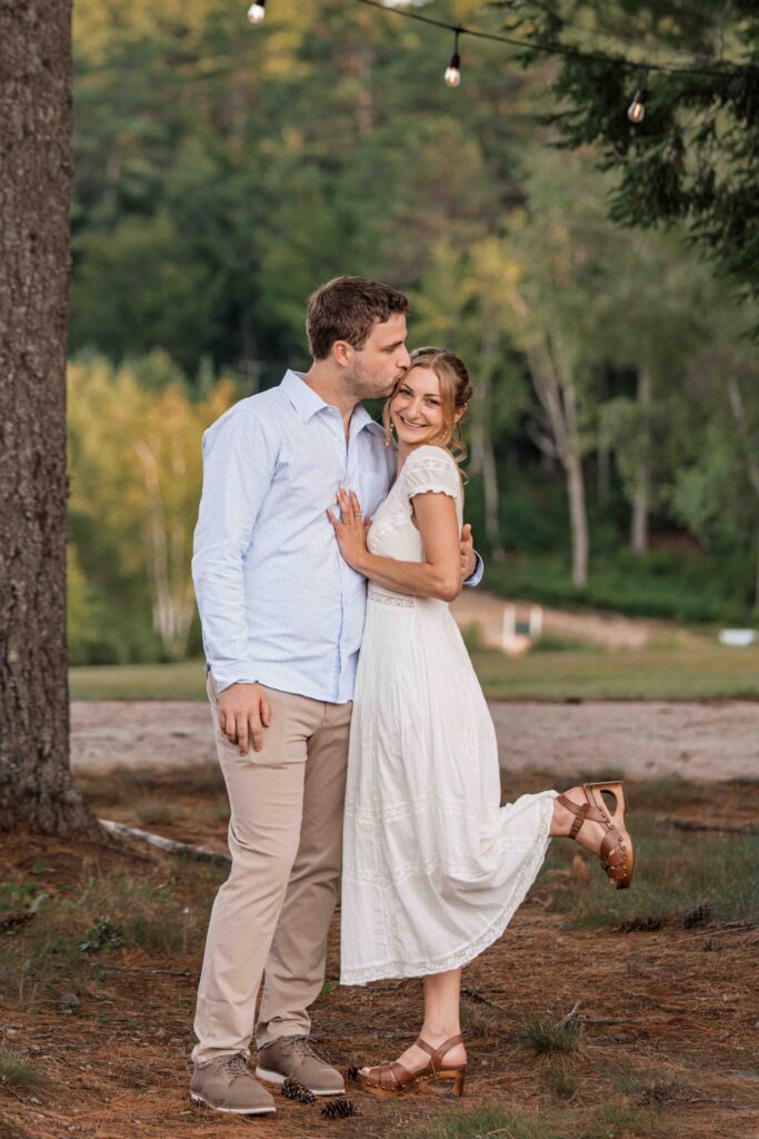A wedding pre-party at The Preserve at Chocorua in Tamworth, New Hampshire